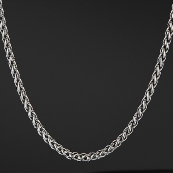 Jewelry - 3mm Sterling Silver 925 High Polished Wheat 060 Chain Link 16" 18" 20"